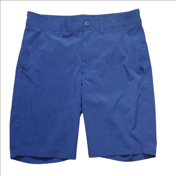 Old Navy Blue Flat Front Tailored Shorts - Picture 1 of 3